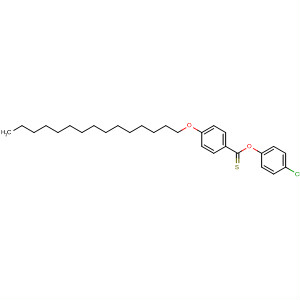 482627-00-9  Benzenkarbottisyre, 4-(pentadecyloxy)-, S-(4-klorfenyl) ester