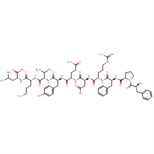 484014-39-3  L-Leucine,D-phenylalanyl-L-prolyl-L-phenylalanyl-D-arginyl-L-asparaginyl-L-glutaminyl-L-tyrosyl-L-valyl-L-ornithyl-