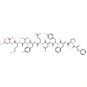 484014-41-7  L-Leucine,D-phenylalanyl-L-prolyl-L-phenylalanyl-4-fluoro-D-phenylalanyl-L-asparaginyl-L-glutaminyl-L-tyrosyl-L-valyl-L-ornithyl-