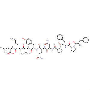 484015-16-9  L-Leucine,D-phenylalanyl-L-prolyl-L-phenylalanyl-D-prolyl-L-asparaginyl-L-glutaminyl-L-tyrosyl-L-valyl-L-ornithyl-