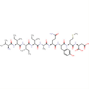484650-39-7  L-Aspartic acid,L-valyl-L-isoleucyl-L-isoleucyl-L-isoleucyl-L-alanyl-L-glutaminyl-L-tyrosyl-L-methionyl-