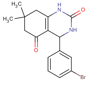 484676-67-7  2,5(1H,3H)-Quinazolinedione,4-(3-bromophenyl)-4,6,7,8-tetrahydro-7,7-dimethyl-