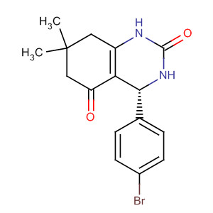 484676-79-1  2,5(1H,3H)-Quinazolinedione,4-(4-bromophenyl)-4,6,7,8-tetrahydro-7,7-dimethyl-, (4R)-
