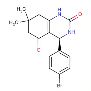 484676-82-6  2,5(1H,3H)-Quinazolinedione,4-(4-bromophenyl)-4,6,7,8-tetrahydro-7,7-dimethyl-, (4S)-