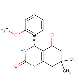 484677-16-9  2,5(1H,3H)-Quinazolinedione,4,6,7,8-tetrahydro-4-(2-methoxyphenyl)-7,7-dimethyl-, (4R)-