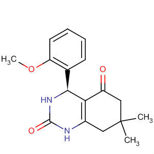 484677-19-2  2,5(1H,3H)-Quinazolinedione,4,6,7,8-tetrahydro-4-(2-methoxyphenyl)-7,7-dimethyl-, (4S)-