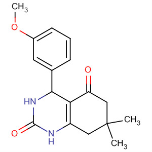 484677-22-7  2,5(1H,3H)-Quinazolinedione,4,6,7,8-tetrahydro-4-(3-methoxyphenyl)-7,7-dimethyl-
