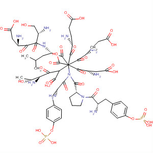 484677-59-0  L-Aspartic acid,L-threonyl-L-a-glutamyl-O-phosphono-L-tyrosyl-L-a-aspartyl-L-seryl-L-leucyl-O-phosphono-L-tyrosyl-L-prolyl-L-a-glutamyl-L-a-aspartyl-