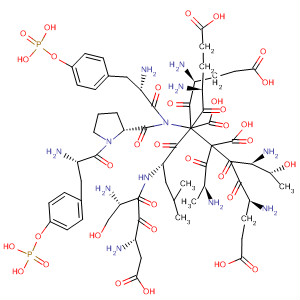484677-64-7  L-Aspartic acid,L-alanyl-L-a-glutamyl-L-threonyl-L-a-glutamyl-O-phosphono-L-tyrosyl-L-a-aspartyl-L-seryl-L-leucyl-O-phosphono-L-tyrosyl-L-prolyl-L-a-glutamyl-