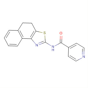 484679-05-2  4-Pyridinecarboxamide, N-(4,5-dihydronaphtho[1,2-d]thiazol-2-yl)-