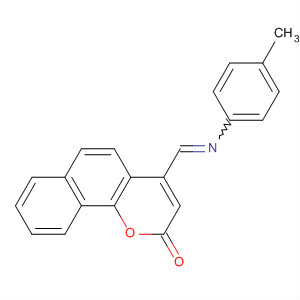 484684-87-9  2H-Naphtho[1,2-b]pyran-2-one, 4-[[(4-methylphenyl)imino]methyl]-
