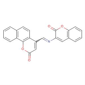 484684-91-5  2H-Naphtho[1,2-b]pyran-2-one,4-[[(2-oxo-2H-1-benzopyran-3-yl)imino]methyl]-