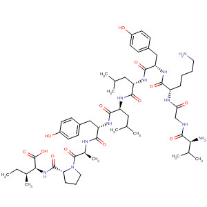 485317-80-4  L-Isoleucine,L-valylglycyl-L-lysyl-L-tyrosyl-L-leucyl-L-leucyl-L-tyrosyl-L-alanyl-L-prolyl-
