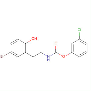 485396-38-1  Carbamic acid, [(5-bromo-2-hydroxyphenyl)methyl]methyl-,3-chlorophenyl ester