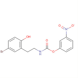 485396-39-2  Carbamic acid, [(5-bromo-2-hydroxyphenyl)methyl]methyl-,3-nitrophenyl ester