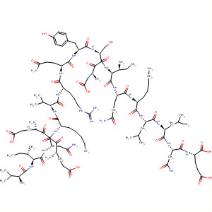 485768-80-7  L-Glutamic acid,L-valyl-L-isoleucyl-L-a-glutamyl-L-a-glutamyl-L-asparaginyl-L-lysyl-L-valyl-L-arginyl-L-glutaminyl-L-tyrosyl-L-a-aspartyl-L-seryl-L-isoleucyl-L-glutaminyl-L-lysyl-L-leucyl-L-leucyl-L-asparaginyl-