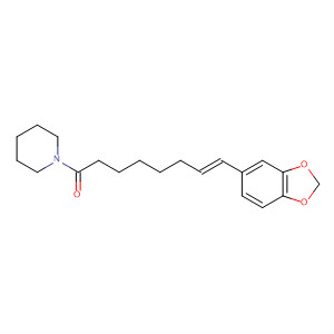485794-76-1  Piperidine, 1-[(7E)-8-(1,3-benzodioxol-5-yl)-1-oxo-7-octenyl]-