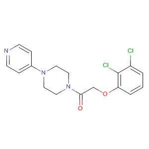485795-58-2  Piperazine, 1-[(2,3-dichlorophenoxy)acetyl]-4-(4-pyridinyl)-