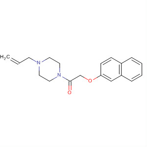 485797-07-7  Piperazine, 1-[(2-naphthalenyloxy)acetyl]-4-(2-propenyl)-