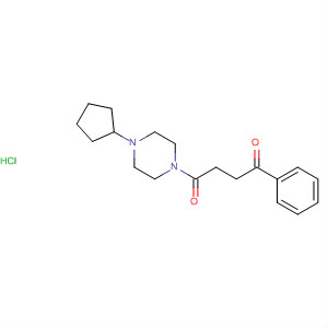 485797-38-4  Piperazine, 1-cyclopentyl-4-(1,4-dioxo-4-phenylbutyl)-,monohydrochloride