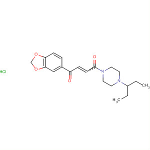485797-89-5  Piperazine,1-[4-(1,3-benzodioxol-5-yl)-1,4-dioxo-2-butenyl]-4-(1-ethylpropyl)-,monohydrochloride
