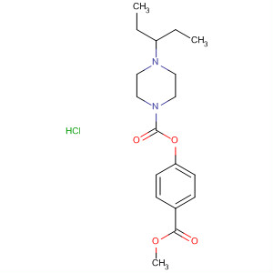 485798-59-2  1-Piperazinecarboxylic acid, 4-(1-ethylpropyl)-,4-(methoxycarbonyl)phenyl ester, monohydrochloride