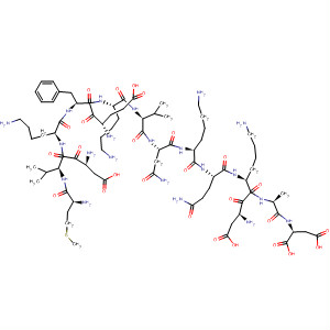 485799-02-8  L-Aspartic acid,L-methionyl-L-a-aspartyl-L-valyl-L-lysyl-L-a-glutamyl-L-phenylalanyl-L-lysyl-L-valyl-L-asparaginyl-L-lysyl-L-glutaminyl-L-a-aspartyl-L-lysyl-L-alanyl-