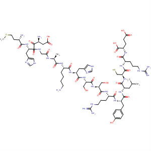 485799-16-4  L-Glutamic acid,L-methionyl-L-a-aspartyl-L-histidylglycyl-L-alanyl-L-lysyl-L-histidyl-L-seryl-L-seryl-L-arginyl-L-tyrosyl-L-leucyl-L-cysteinyl-L-arginyl-