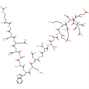 485804-95-3  L-Threonine,L-arginylglycyl-L-valyl-L-glutaminyl-L-threonyl-L-alanyl-L-alanyl-L-tryptophyl-L-methionyl-L-asparaginylglycyl-L-valyl-L-threonyl-L-alanyl-L-isoleucyl-L-a-glutamyl-L-lysyl-L-a-glutamyl-L-a-glutamyl-L-threonyl- 485804-95-3  L-Threonine,L-arginylglycyl-L-valyl-L-glutaminyl-L-threonyl-L-alanyl-L-alanyl-L-tryptophyl-L-methionyl-L-asparaginylglycyl-L-valyl-L-threonyl-L-alanyl-L-isoleucyl-L-a-glutamyl-L-lysyl-L-a-glutamyl-L-a-glutamyl-L-threonyl-