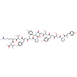 485805-01-4  L-Valine,L-tyrosyl-L-prolyl-L-seryl-L-tyrosyl-L-seryl-L-seryl-L-tyrosyl-L-prolyl-L-alanyl-L-tyrosyl-L-threonyl-L-arginyl- 485805-01-4  L-Valine,L-tyrosyl-L-prolyl-L-seryl-L-tyrosyl-L-seryl-L-seryl-L-tyrosyl-L-prolyl-L-alanyl-L-tyrosyl-L-threonyl-L-arginyl-