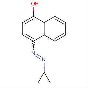 485805-14-9  1-Naphthalenol, 4-(cyclopropylazo)-