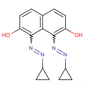 485805-16-1  2,7-Naphthalenediol, 1,8-bis(cyclopropylazo)-