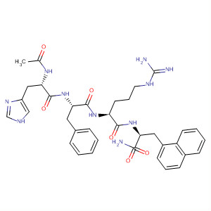 485805-27-4  L-Alaninamide,N-acetyl-L-histidyl-D-phenylalanyl-L-arginyl-3-(1-naphthalenyl)-