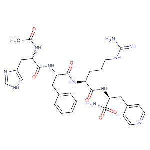 485805-37-6  L-Alaninamide,N-acetyl-L-histidyl-D-phenylalanyl-L-arginyl-3-(4-pyridinyl)-