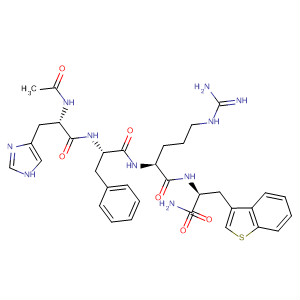 485805-38-7  L-Alaninamide,N-acetyl-L-histidyl-D-phenylalanyl-L-arginyl-3-benzo[b]thien-3-yl-