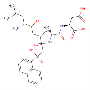 485807-17-8  L-Aspartic acid,a-hydroxy-1-naphthaleneacetyl-5-amino-4-hydroxy-2,7-dimethyloctanoyl-L-alanyl-