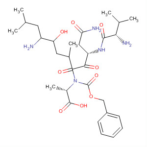 485807-28-1  L-Alanine,N-[(phenylmethoxy)carbonyl]-L-valyl-L-asparaginyl-5-amino-4-hydroxy-2,7-dimethyloctanoyl-