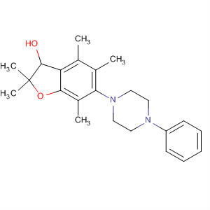 485814-99-1  3-Benzofuranol,2,3-dihydro-2,2,4,6,7-pentamethyl-5-(4-phenyl-1-piperazinyl)-