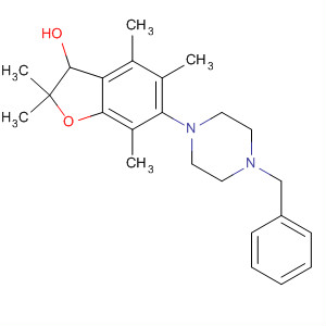 485815-12-1  3-Benzofuranol,2,3-dihydro-2,2,4,6,7-pentamethyl-5-[4-(phenylmethyl)-1-piperazinyl]-