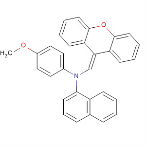 485817-20-7  1-Naphthalenamine,N-(4-methoxyphenyl)-N-(9H-xanthen-9-ylidenemethyl)-