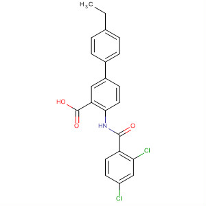 485823-77-6  [1,1'-Biphenyl]-3-carboxylic acid,4-[(2,4-dichlorobenzoyl)amino]-4'-ethyl-