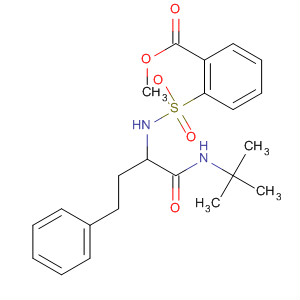485830-52-2  Benzoic acid,2-[[[1-[[(1,1-dimethylethyl)amino]carbonyl]-3-phenylpropyl]amino]sulfonyl]-, methyl ester