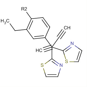 485832-10-8  Thiazole, 2,2'-[(2-ethyl-1,4-phenylene)di-2,1-ethynediyl]bis-