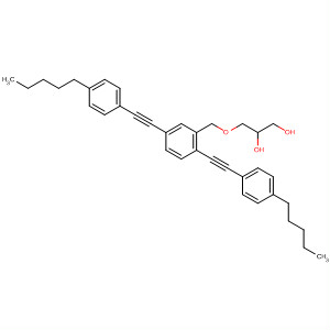 485832-51-7  1,2-Propanediol, 3-[[2,5-bis[(4-pentylphenyl)ethynyl]phenyl]methoxy]-