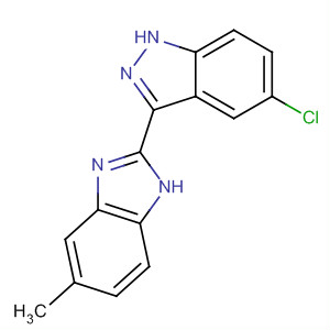 485833-05-4  1H-Indazole, 5-chloro-3-(5-methyl-1H-benzimidazol-2-yl)-