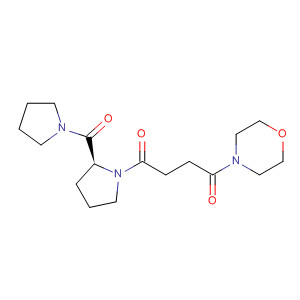 485834-14-8  Morpholine,4-[1,4-dioxo-4-[(2S)-2-(1-pyrrolidinylcarbonyl)-1-pyrrolidinyl]butyl]-