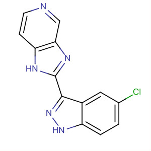 485834-79-5  1H-Imidazo[4,5-c]pyridine, 2-(5-chloro-1H-indazol-3-yl)-