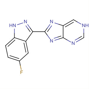 485835-08-3  1H-Purine, 8-(5-fluoro-1H-indazol-3-yl)-