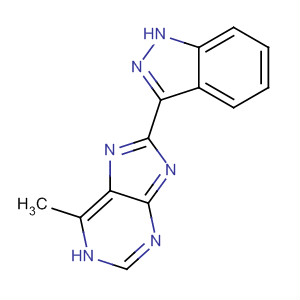 485835-27-6  1H-Purine, 8-(1H-indazol-3-yl)-6-methyl-