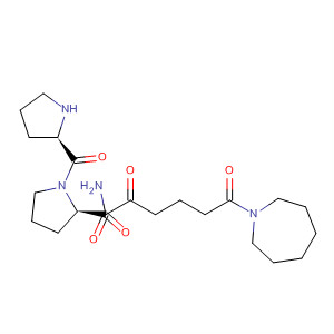 485835-70-9  L-Prolinamide,1-[5-(hexahydro-1H-azepin-1-yl)-1,5-dioxopentyl]-L-prolyl-